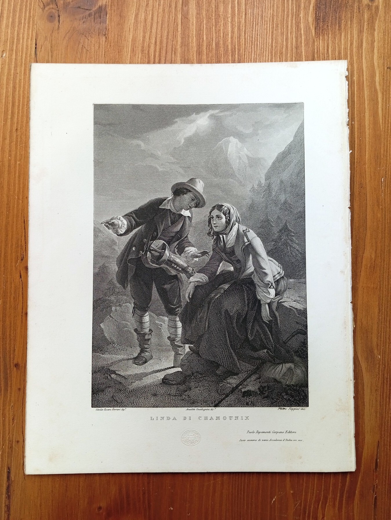 Linda di Chamounix [incisione]