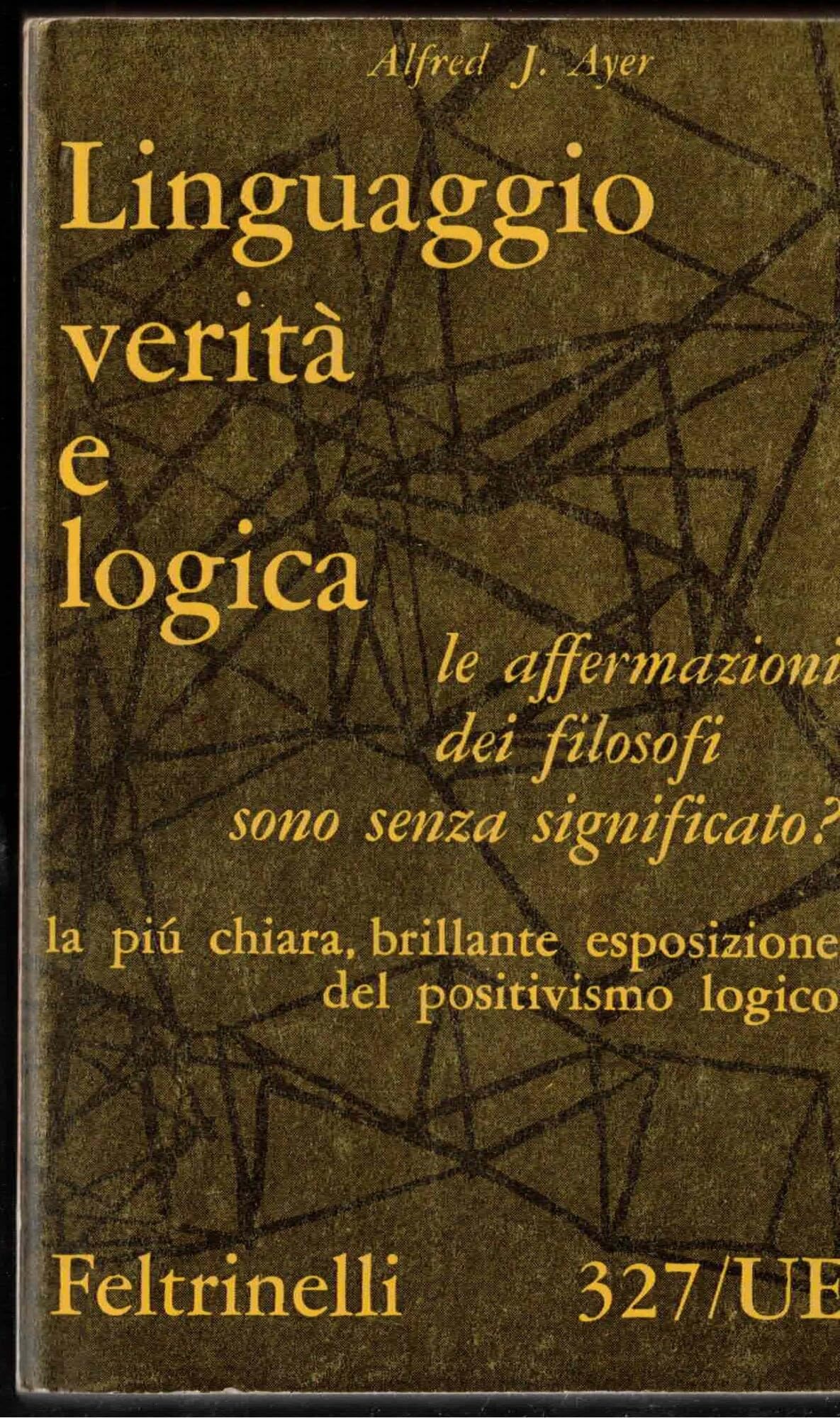 Linguaggio, verità e logica