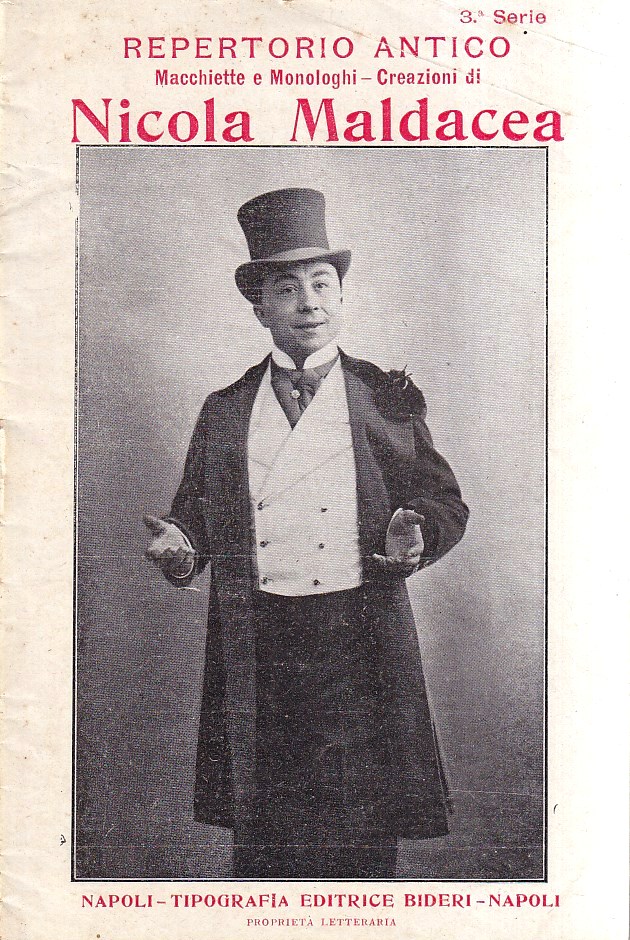 Macchiette e Monologhi - Creazioni di Nicola Maldacea