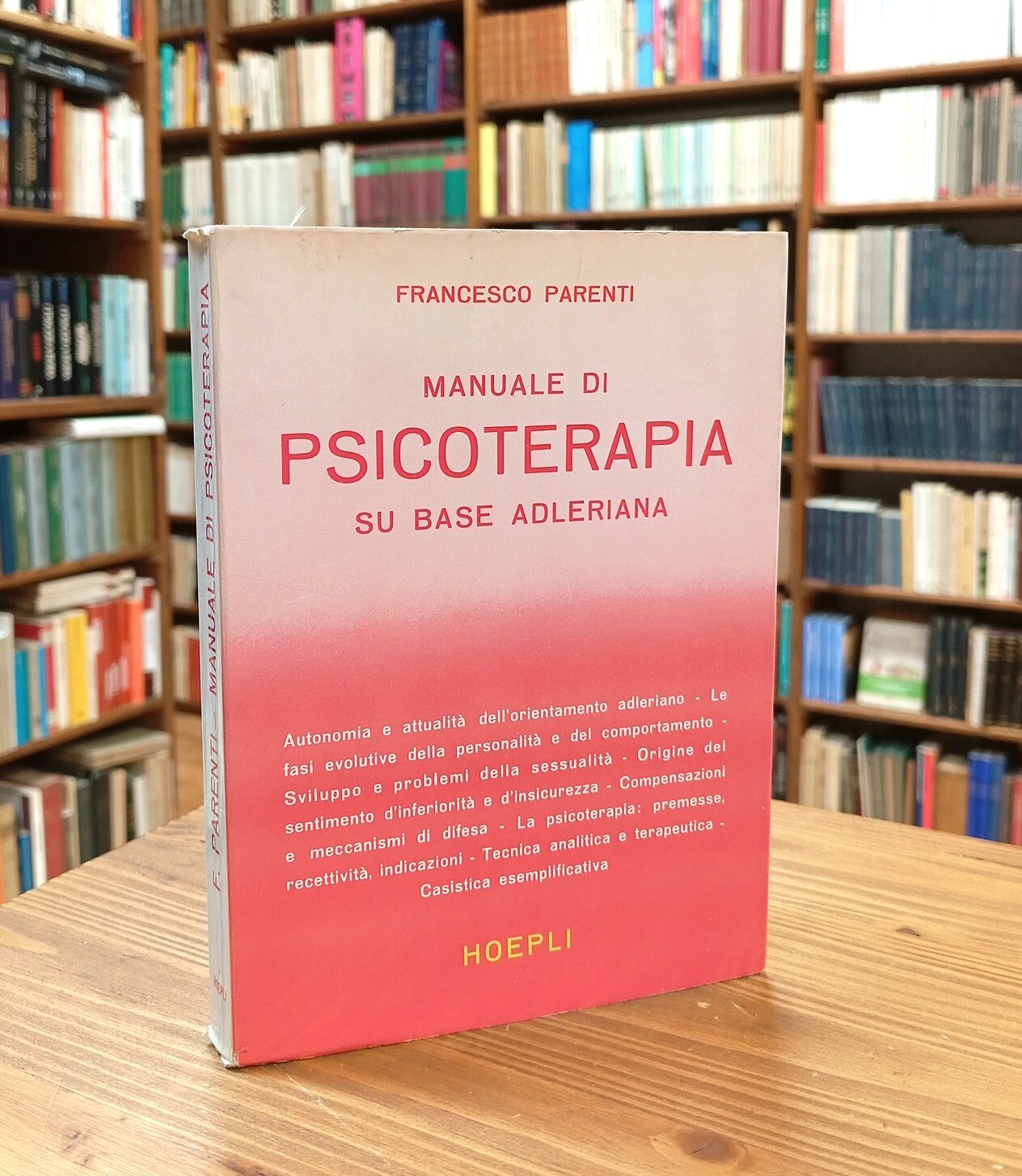 Manuale di psicoterapia su base adleriana