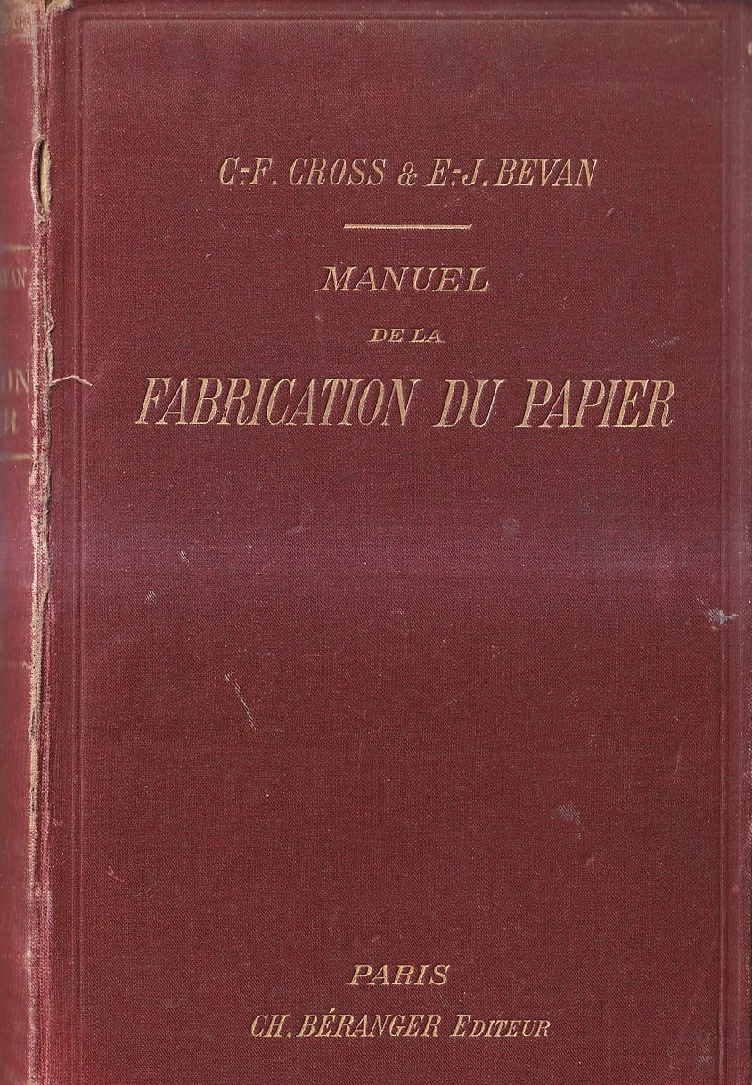 Manuel de la fabrication du papier