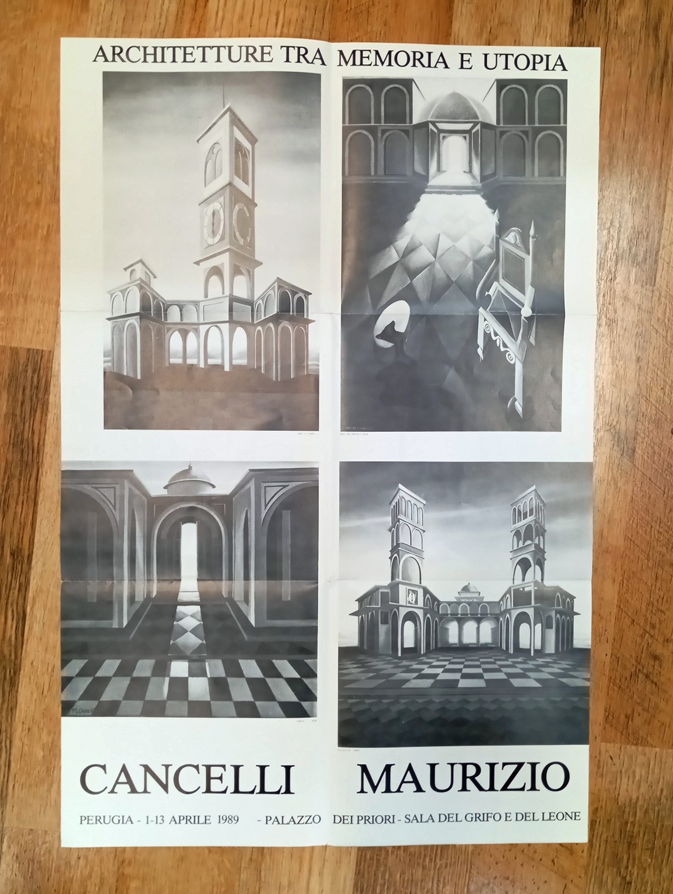 Maurizio Cancelli. Architetture tra memoria e utopia (poster)