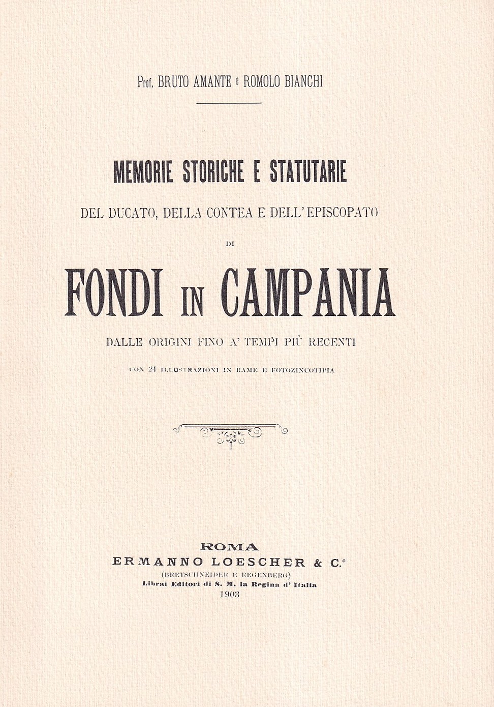 Memorie storiche e statuarie del ducato, della contea e dell'episcopato …