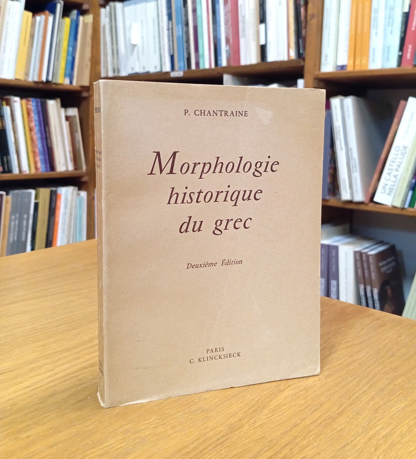 Morphologie historique du grec