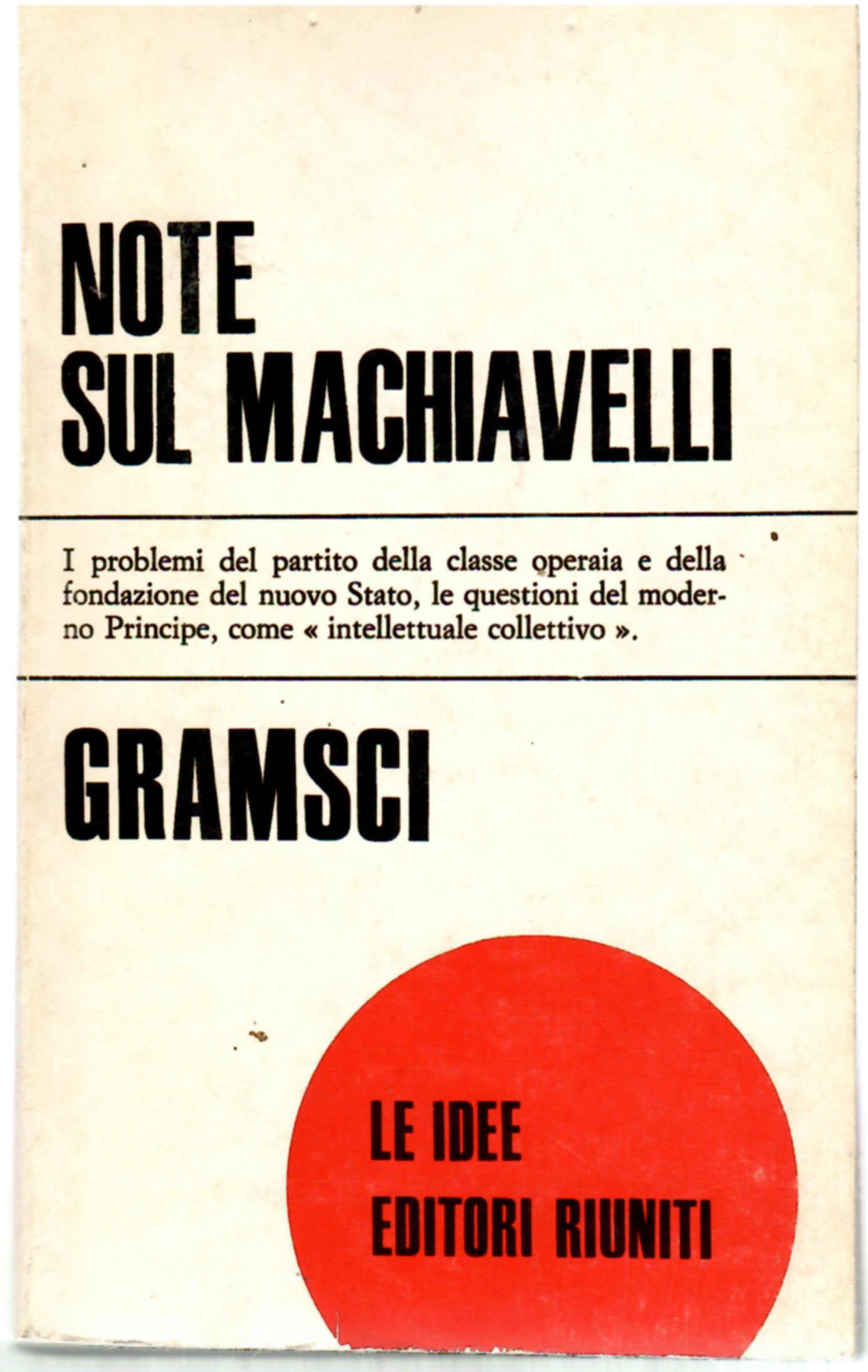 Note sul Machiavelli