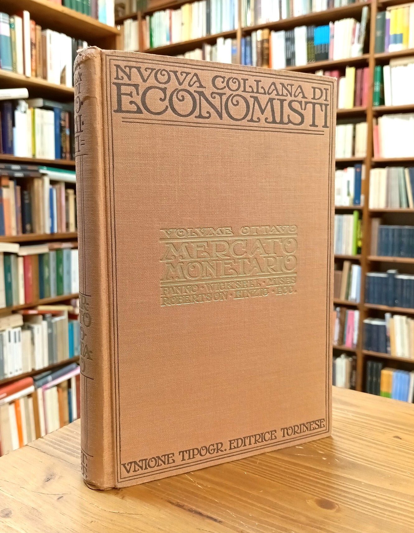 Nuova collana di economisti stranieri e italiani. Vol. VIII: Mercato …