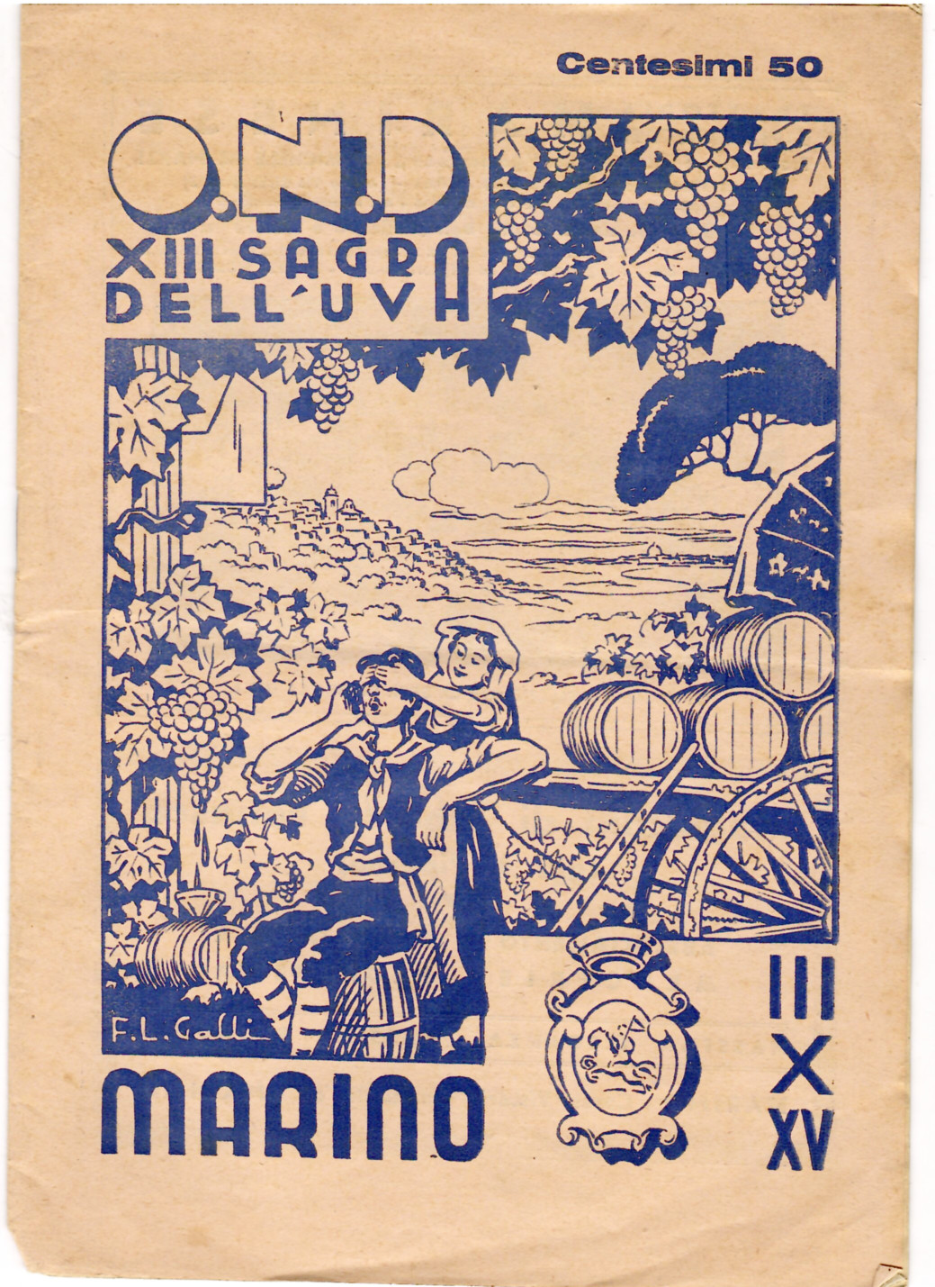 O.N.D. MARINO XIII SAGRA DELL'UVA