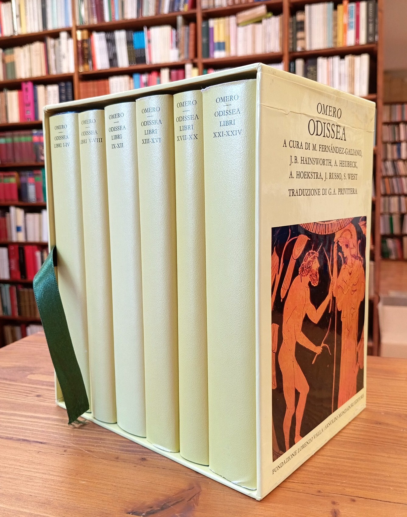 Odissea. Vol. I, II, III, IV, V, VI (opera completa)