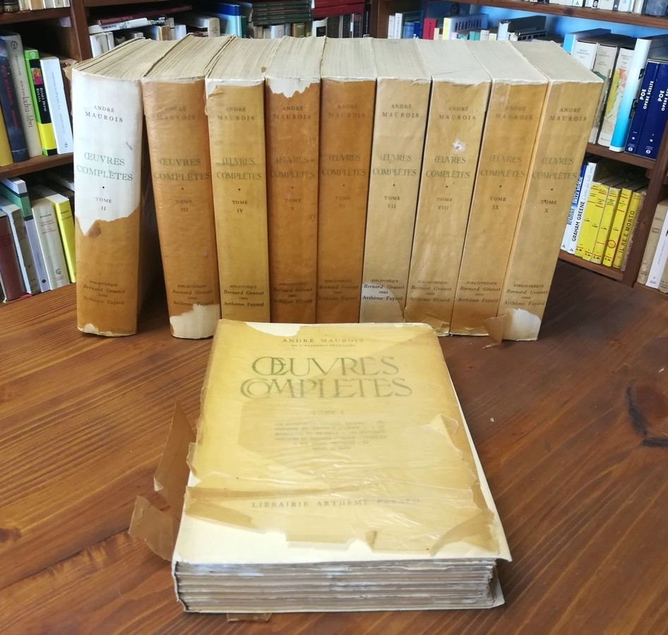 OEUVRES COMPLÈTES. Bois originaux de Louis Jou. Tomes I-XVI