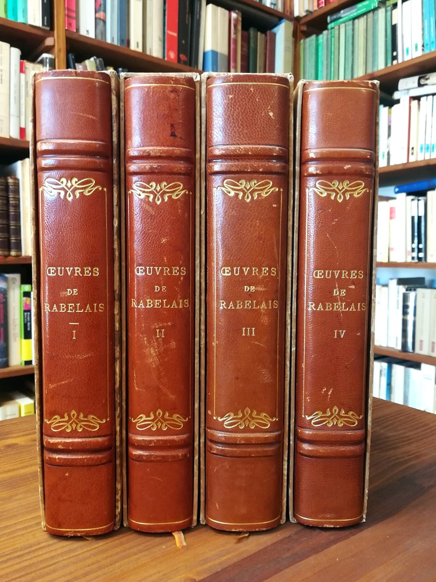 Oeuvres de Rabelais.Tomes I-IV