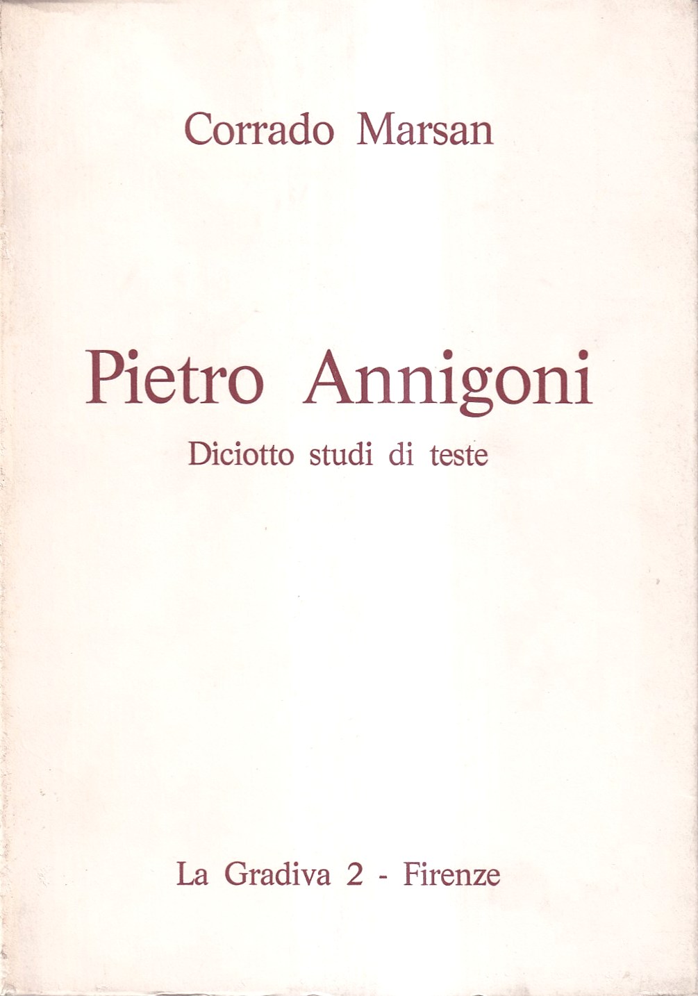 Pietro Annigoni. Diciotto studi di teste
