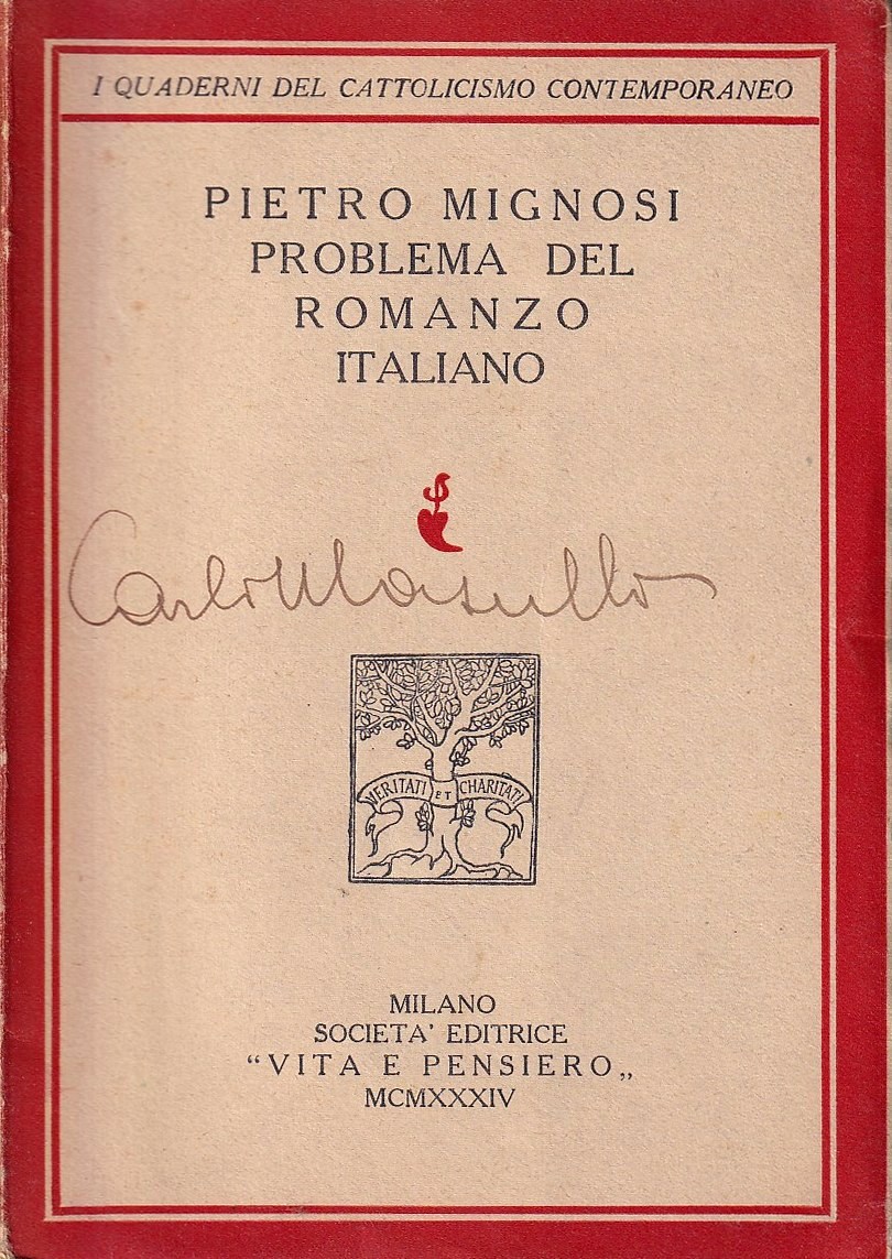 Problema del romanzo italiano