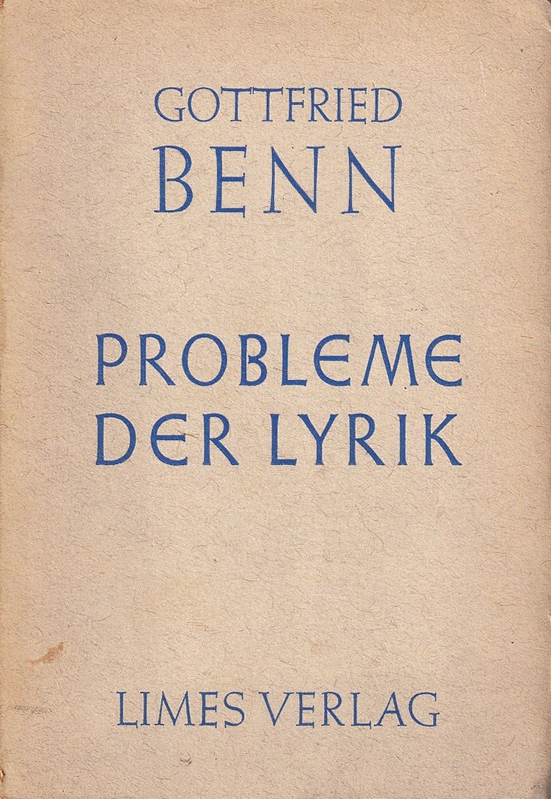 Probleme der Lyrik