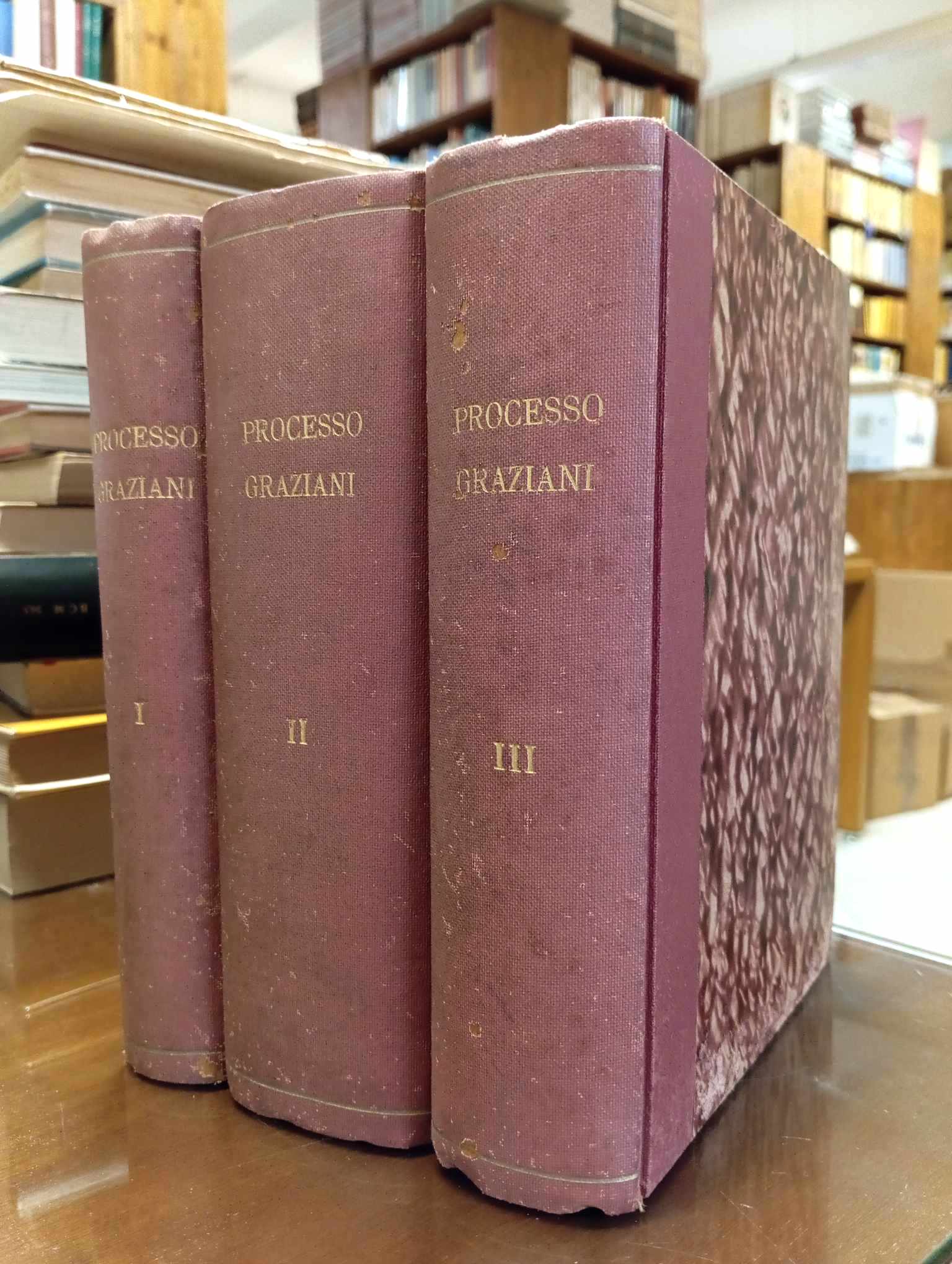 Processo Graziani. Vol. I, II e III