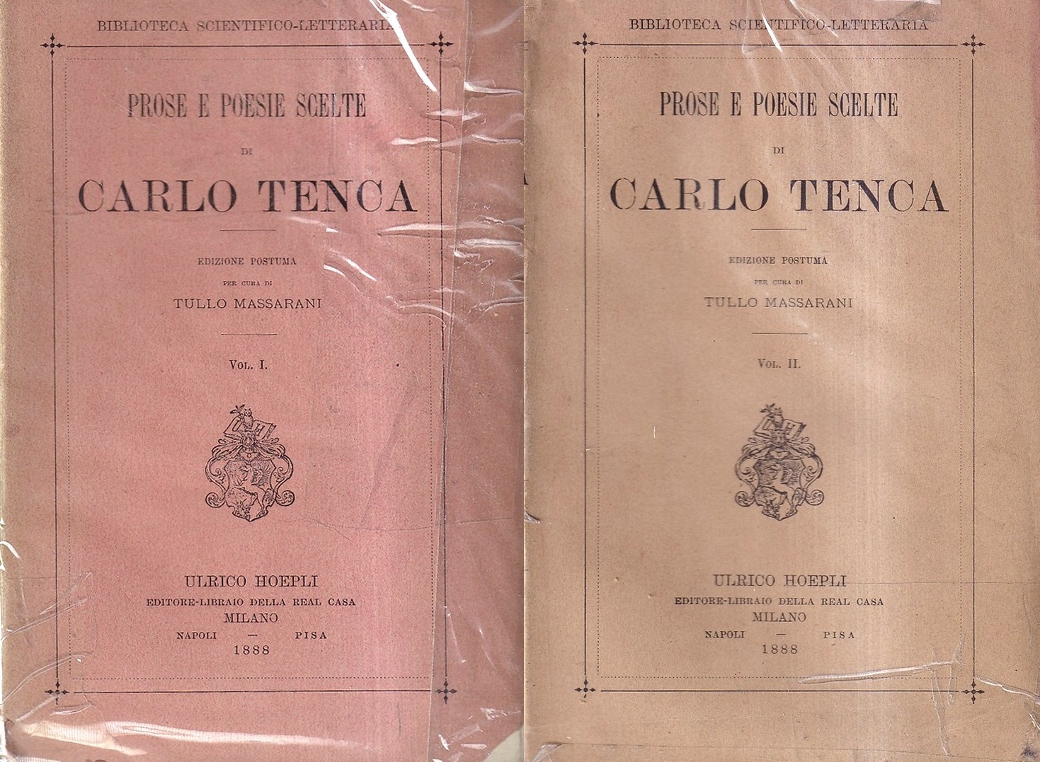 Prose e poesie scelte di Carlo Tenca - Vol. I …