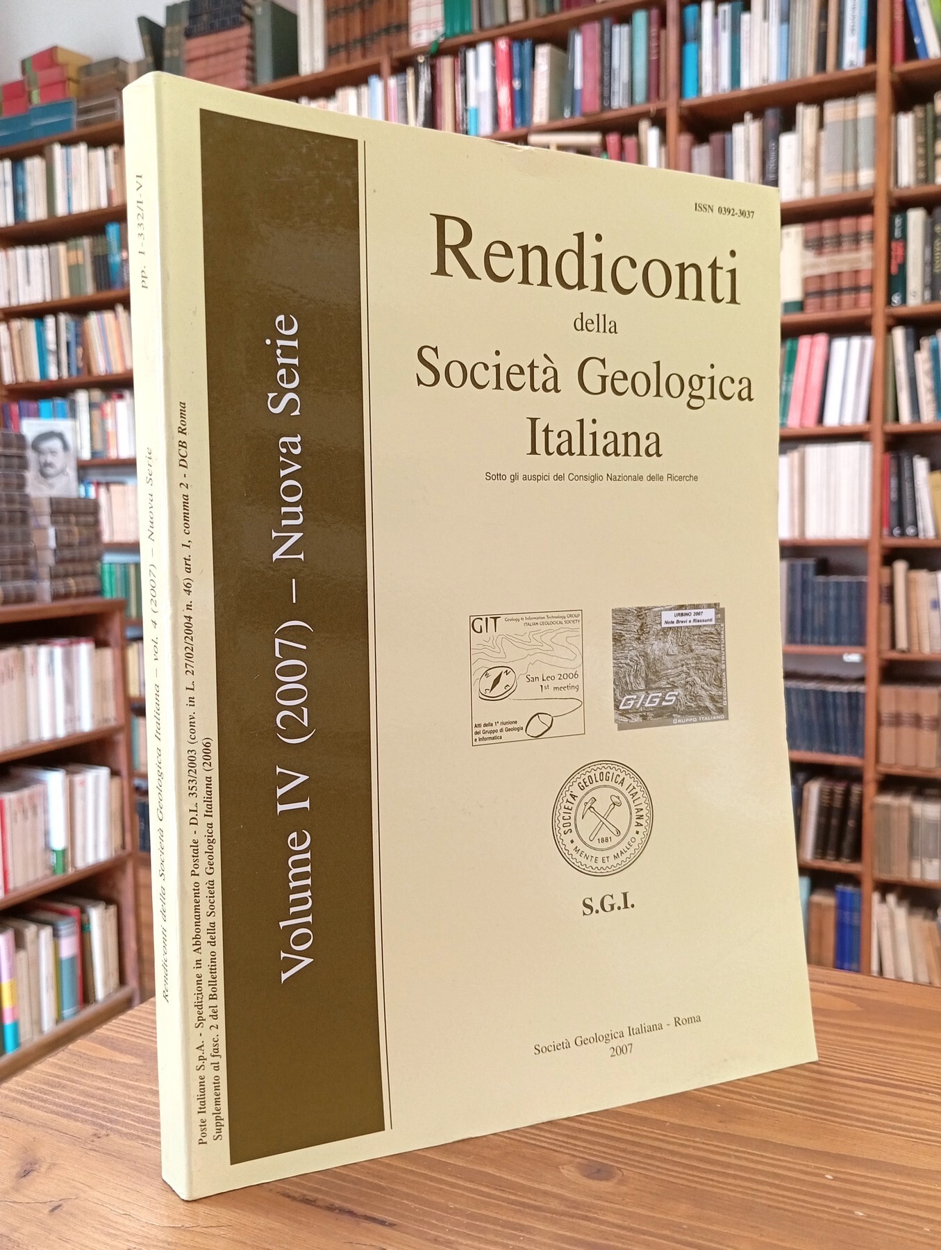 Rendiconti della Società Geologica Italiana. - Volume IV [4] (2007), …