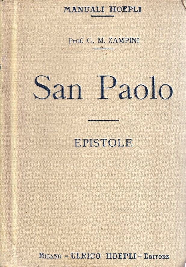 San Paolo. Epistole