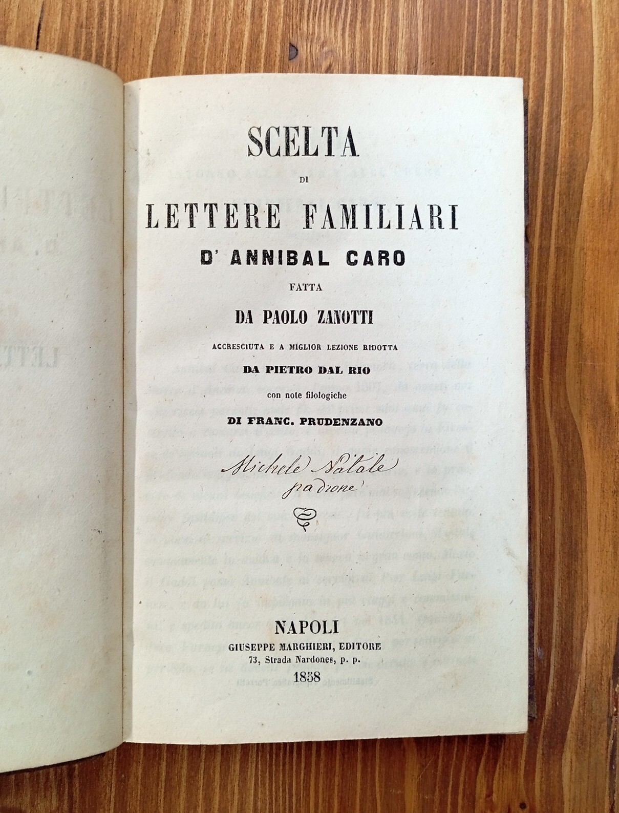 Scelta di lettere familiari d'Annibal Caro fatta da Paolo Zanotti, …