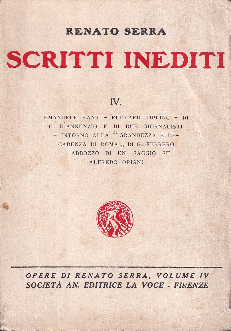 Scritti inediti