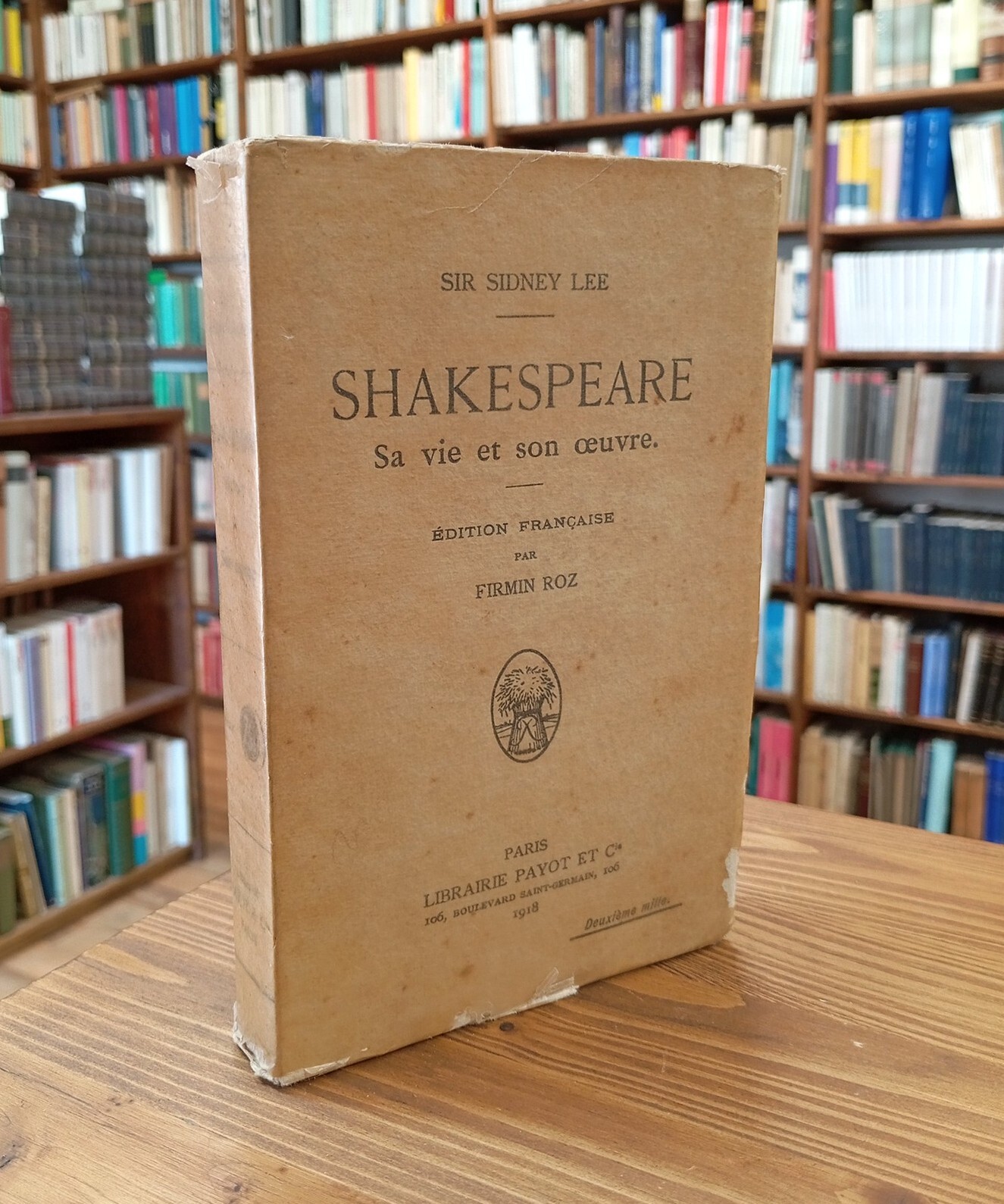 Shakespeare : sa vie et son oeuvre