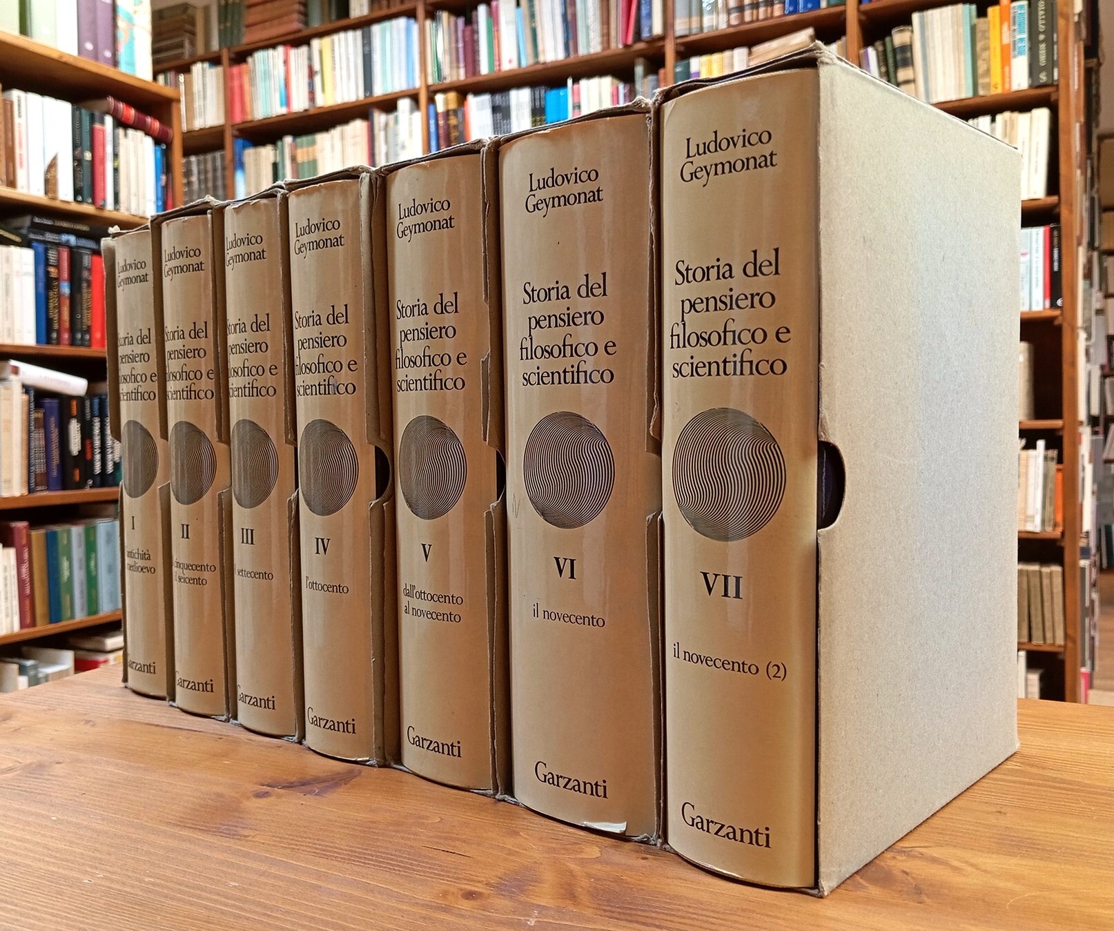 Storia del pensiero filosofico e scientifico (7 volumi - opera …