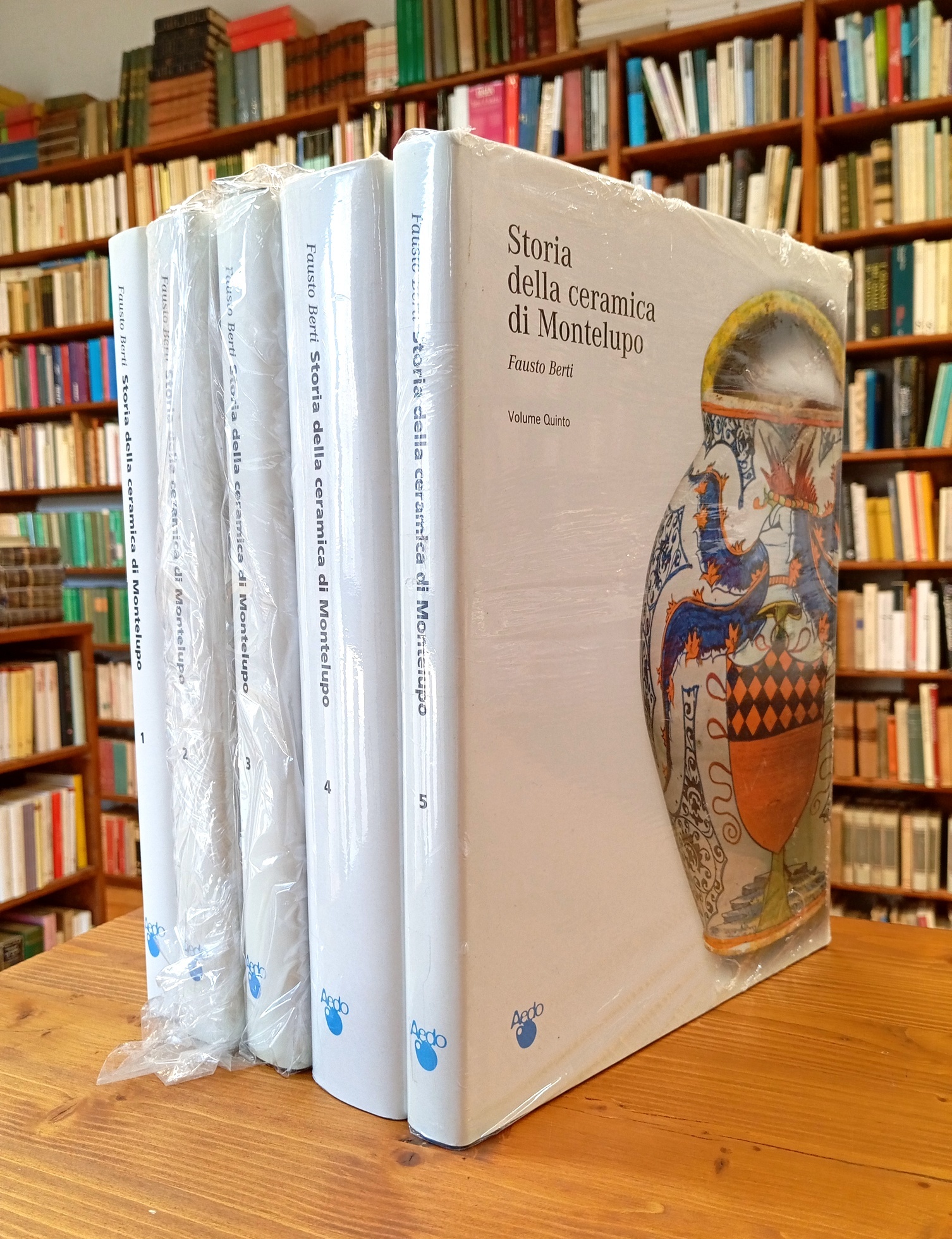 Storia della ceramica di Montelupo (5 volumi - opera completa)