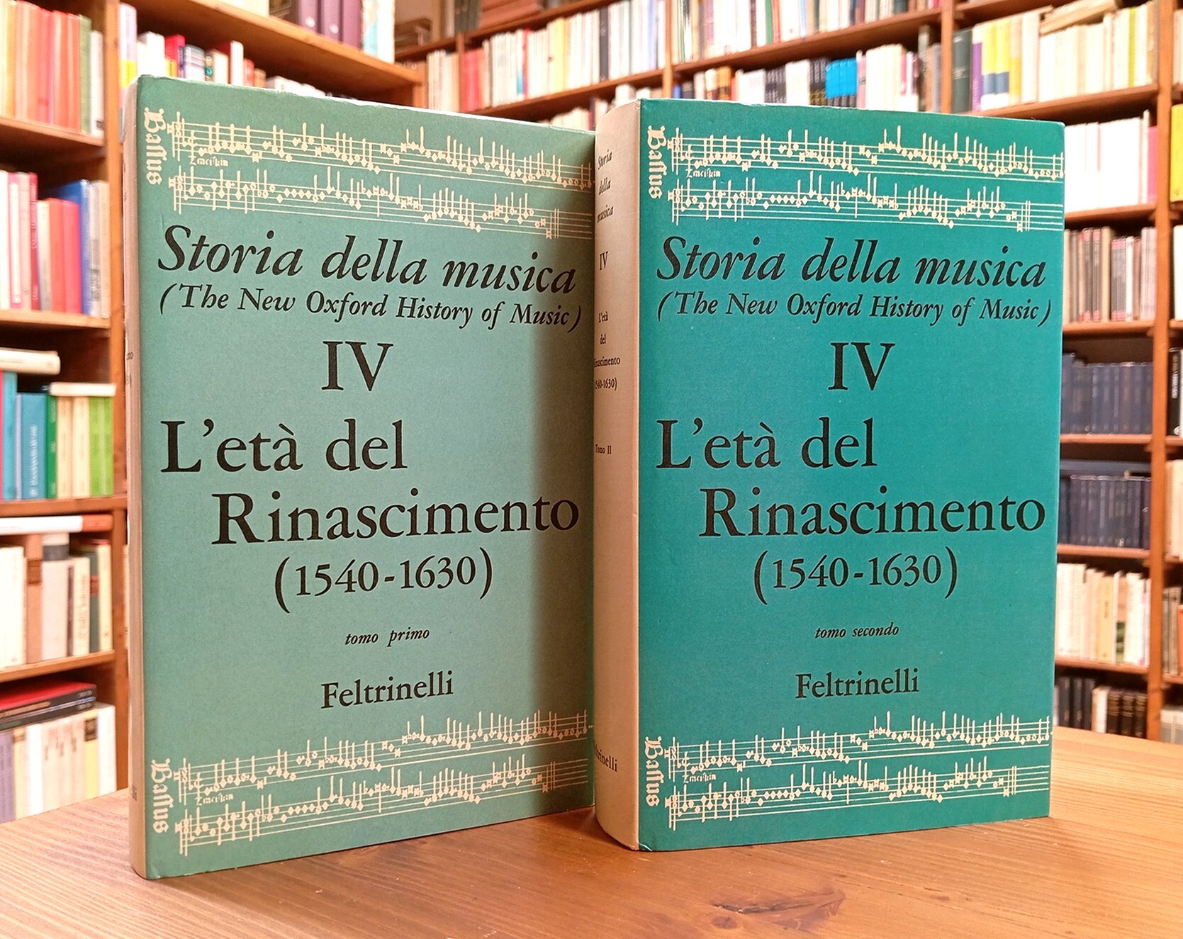 Storia della musica. Vol. IV: L'età del Rinascimento (1540-1630). Tomo …