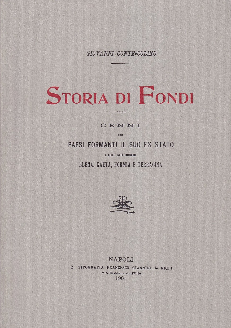 Storia di Fondi
