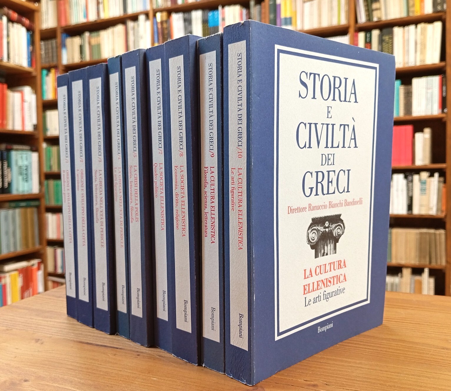Storia e civiltà dei Greci - lotto di 9 volumi …