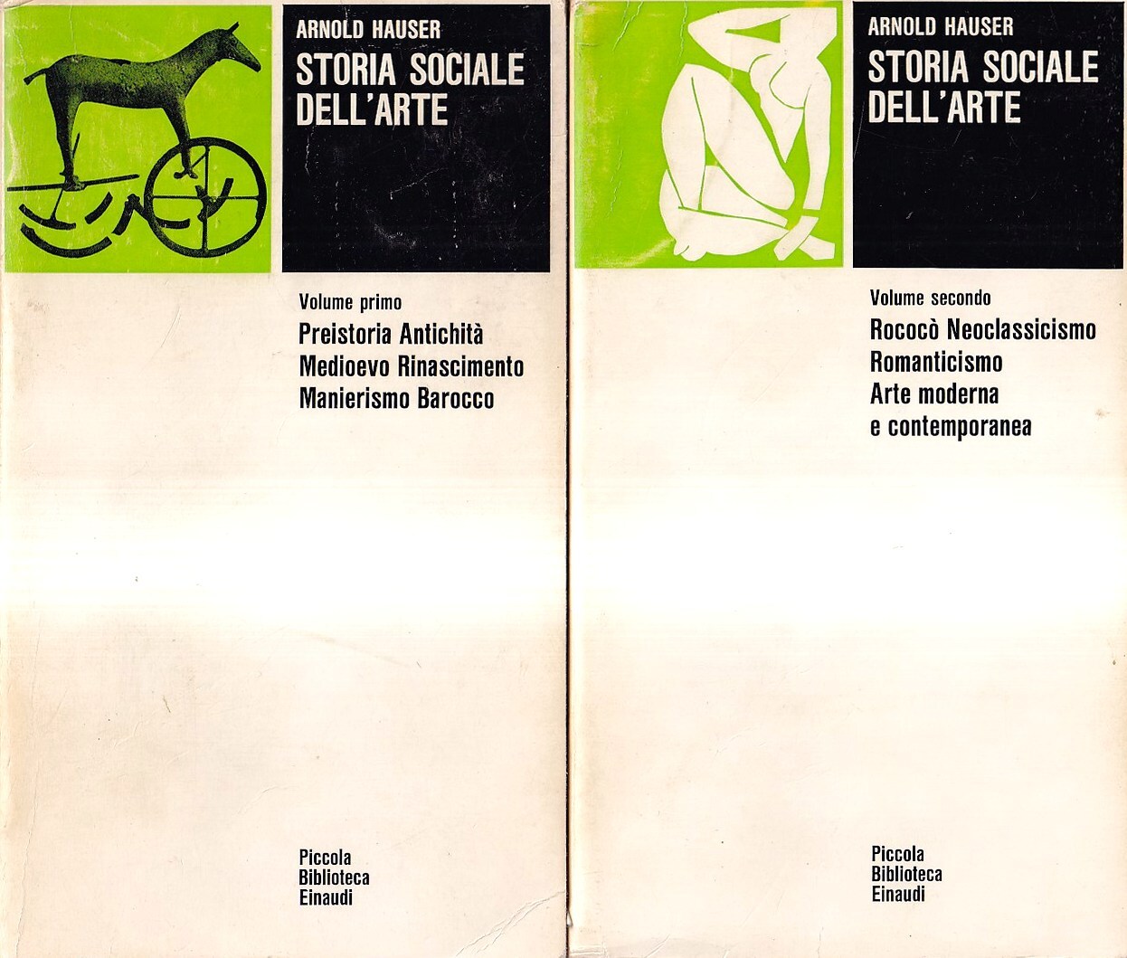 Storia sociale dell'arte. Vol. I e II (opera completa)