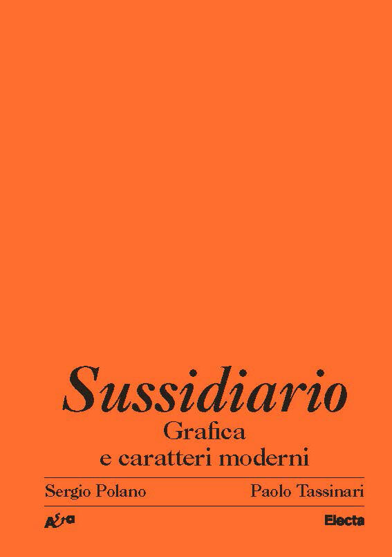 Sussidiario. Grafica e caratteri moderni