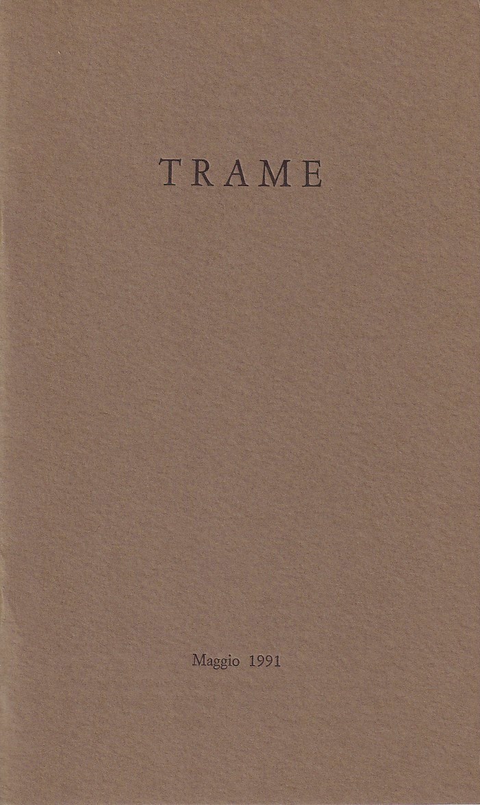 Trame - anno III, n. 6, giugno 1991