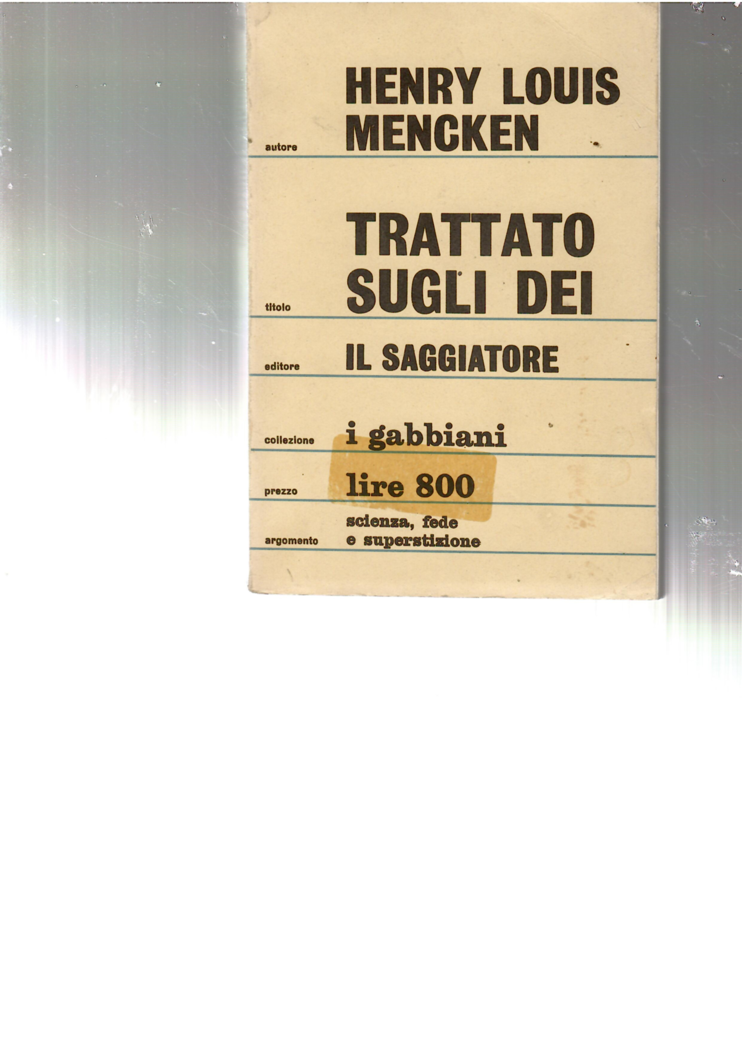 Trattato sugli Dei