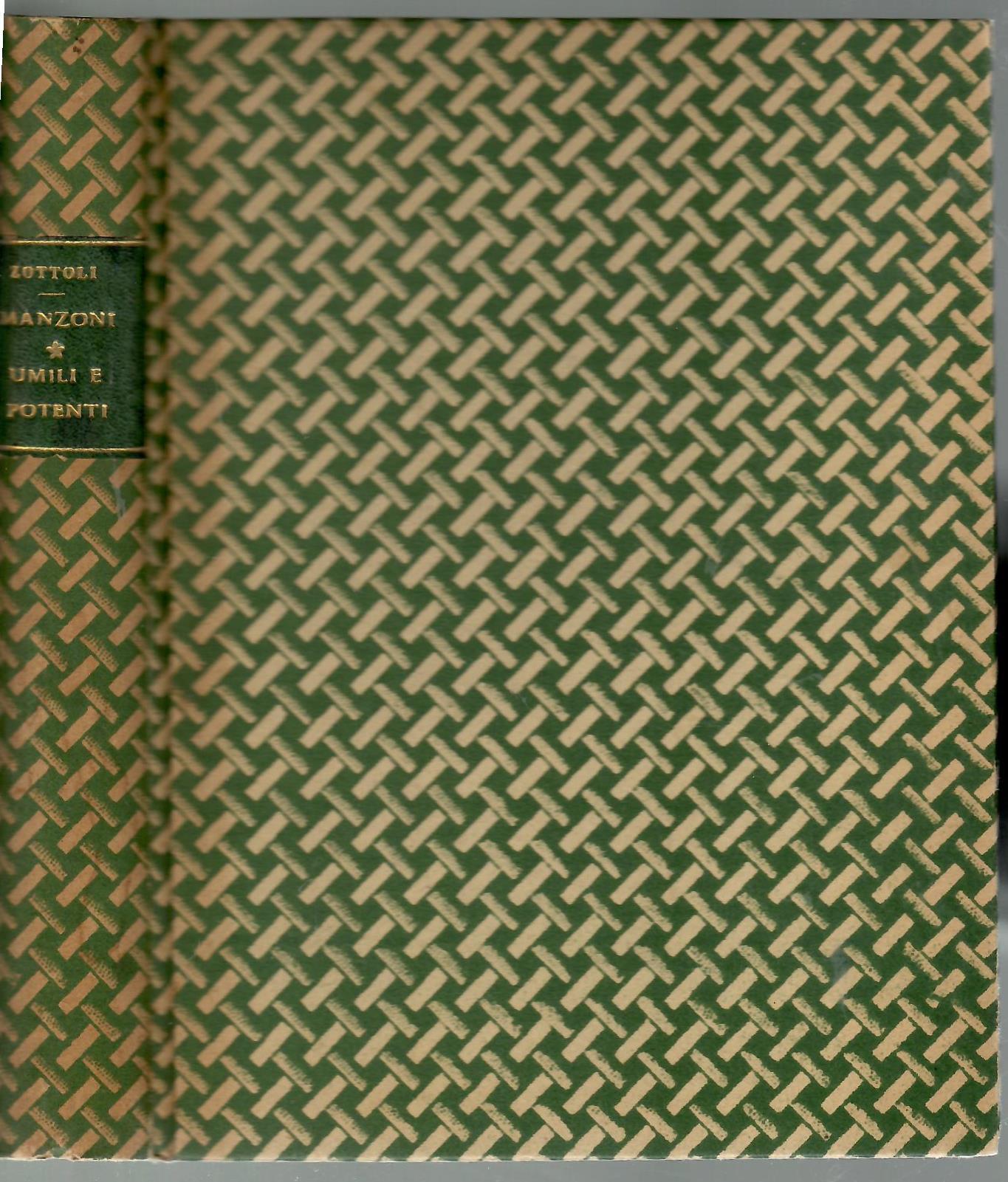 Umili e potenti nella poetica di A. Manzoni