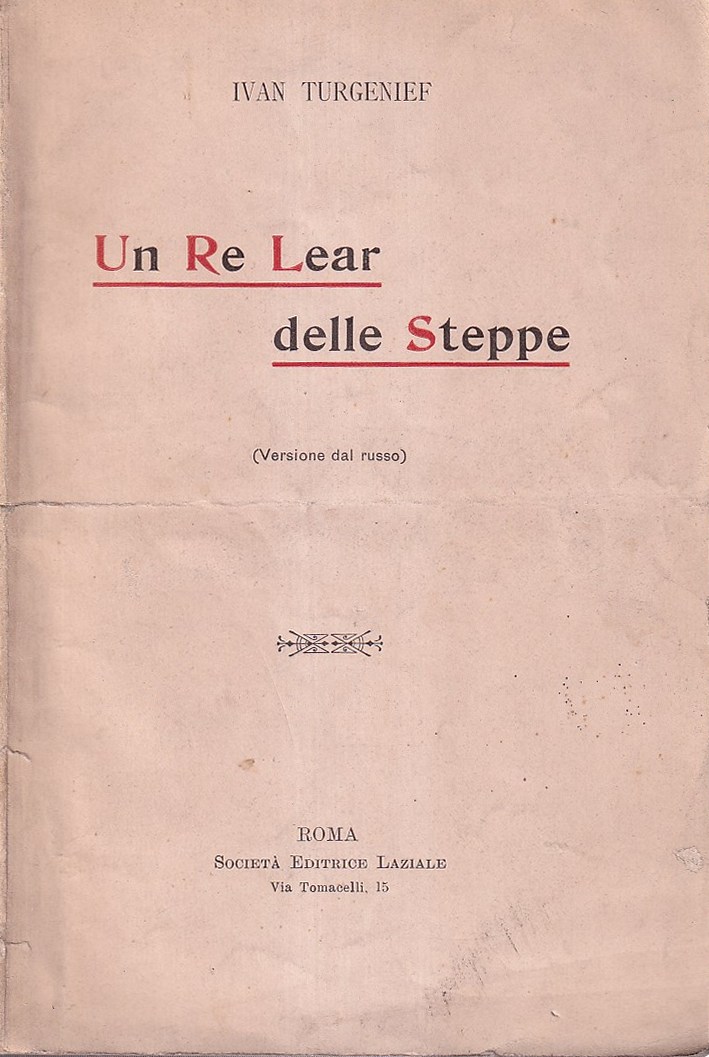 Un Re Lear delle steppe
