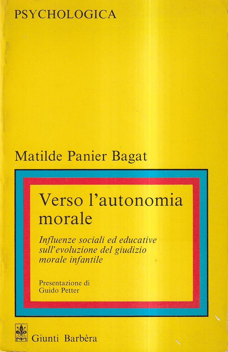 Verso l'autonomia morale. Influenze sociali ed educative sull'evoluzione del giudizio …