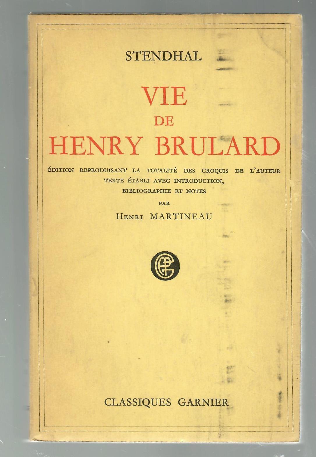 Vie de Henry Brulard