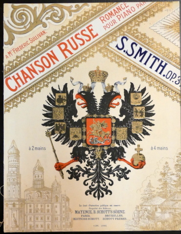 Chanson Russe. Op. 31. Piano à 2 mains