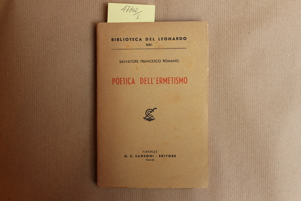 Poetica dell'ermetismo