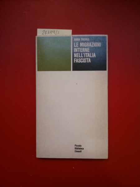 Le migrazioni interne nell'Italia fascista
