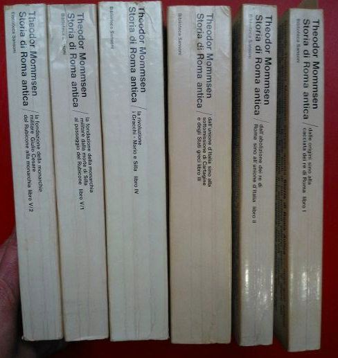 Storia di Roma antica 6 volumi