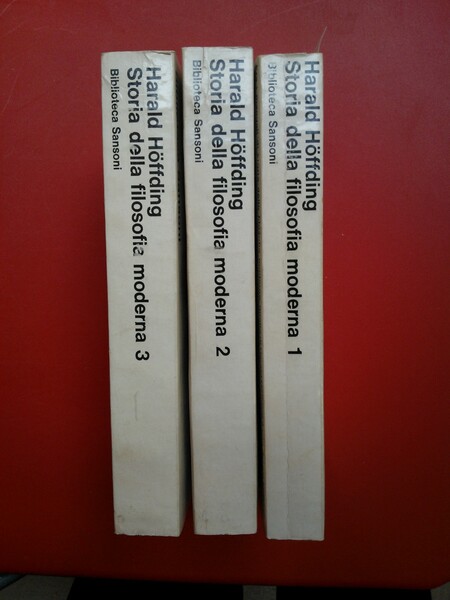 Storia della filosofia moderna 3 voll.