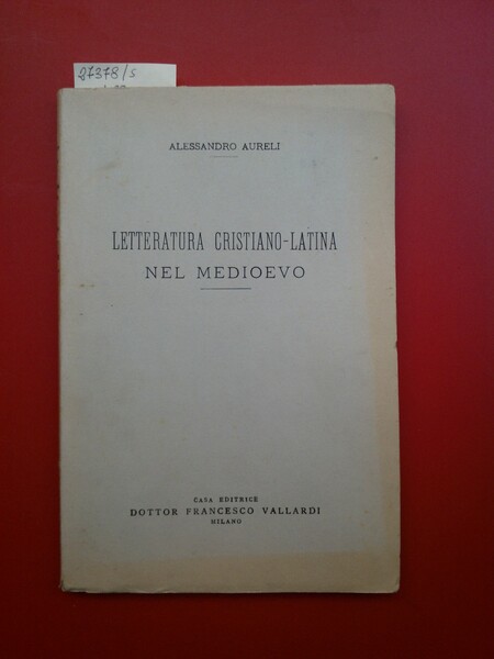 Letteratura cristiano-latina nel medioevo
