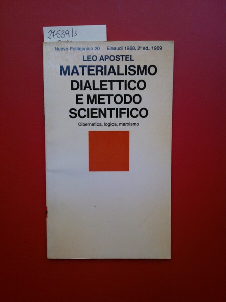 Materialismo dialettico e metodo scientifico