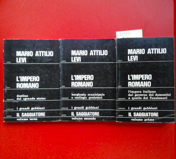 L'impero romano 3 volumi
