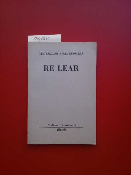 Re Lear