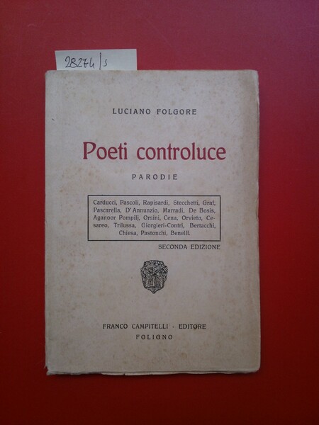 Poeti in controluce parodie