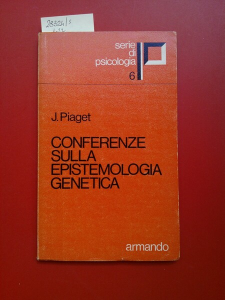 Conferenze sulla epistemologia genetica