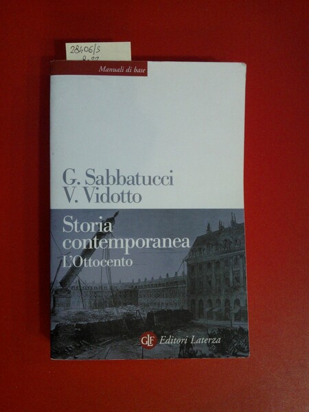 Storia contemporanea. L'Ottocento