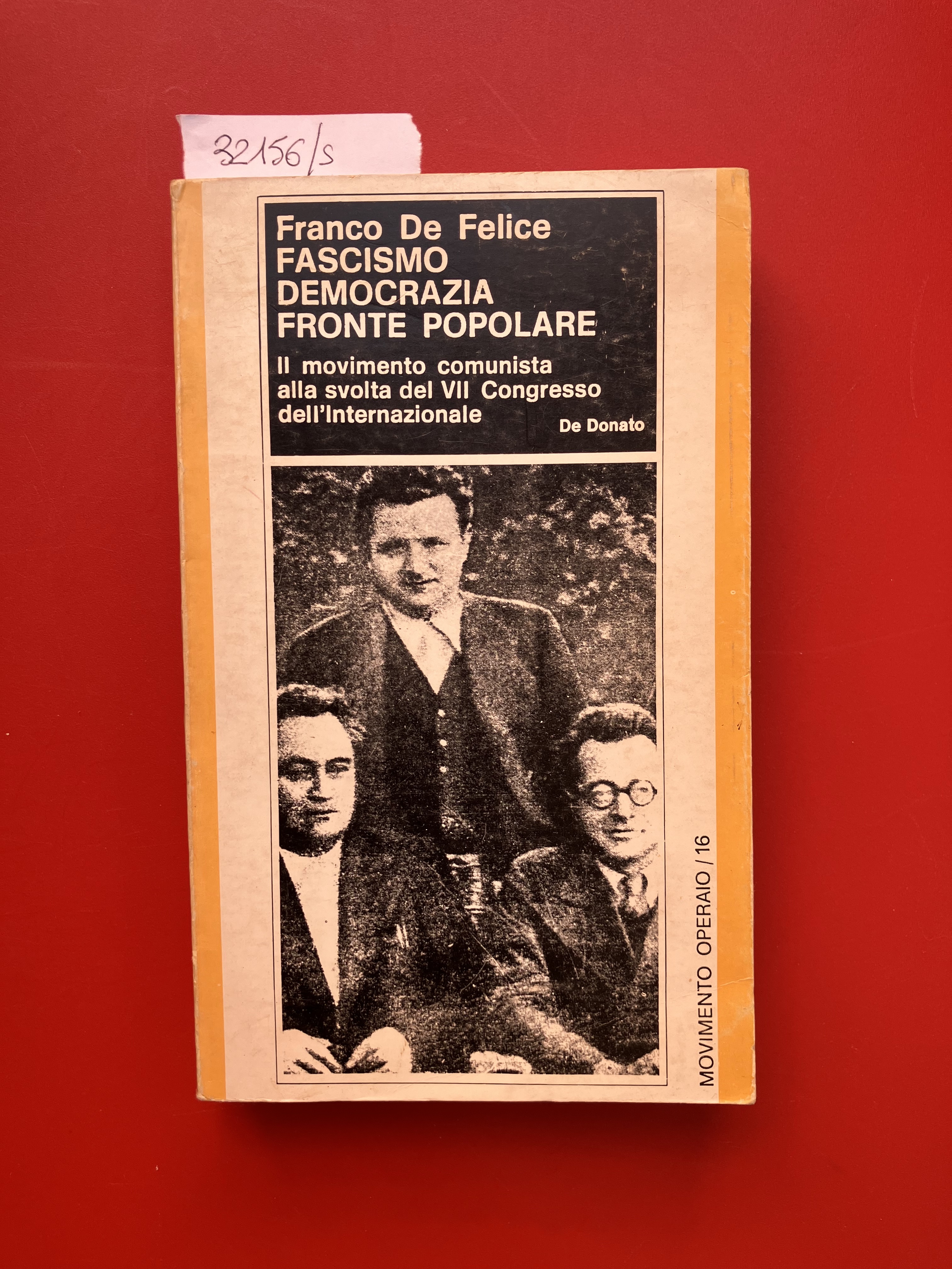 Fascismo democrazia fronte popolare. Il Movimento comunista alla svolta del …